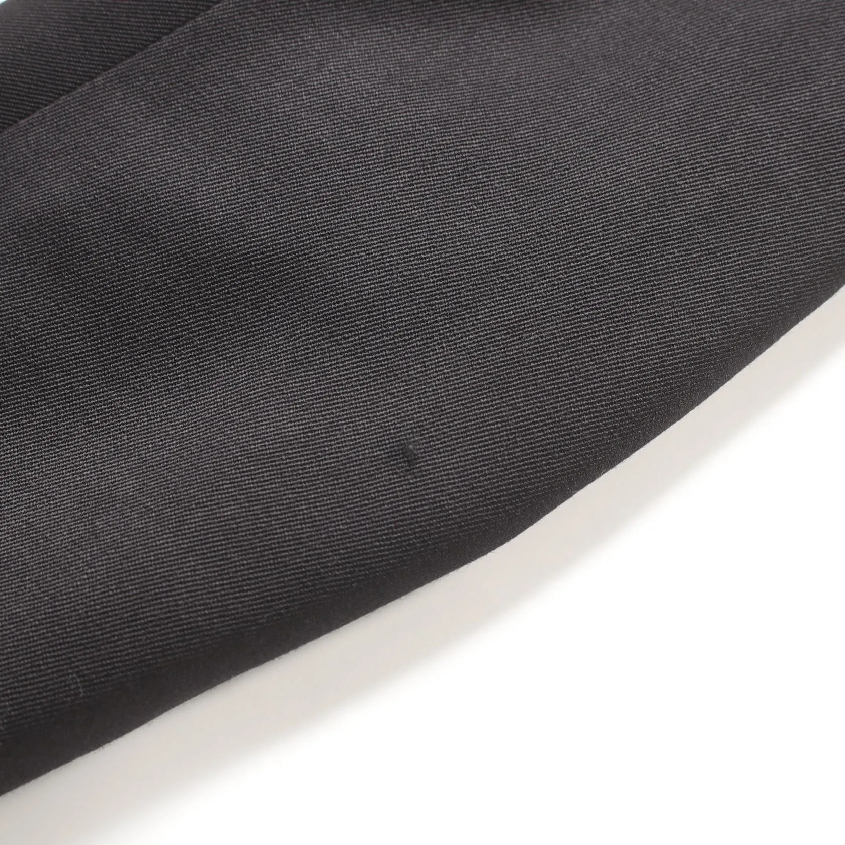 Balmain Wool Collarless Jacket Black