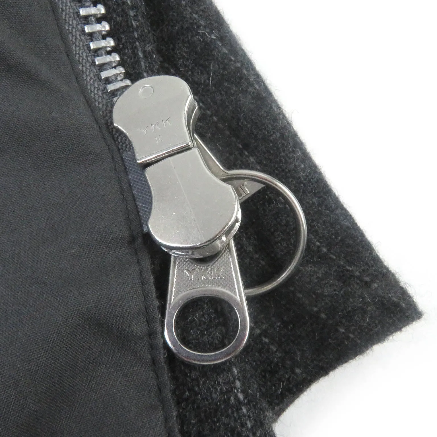 Barbour Wool Nylon Blouson Coverall Gray 38