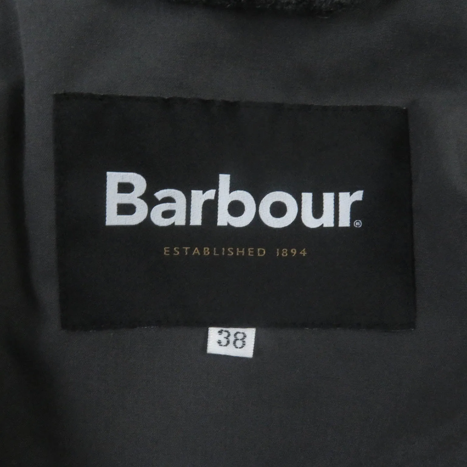 Barbour Wool Nylon Blouson Coverall Gray 38
