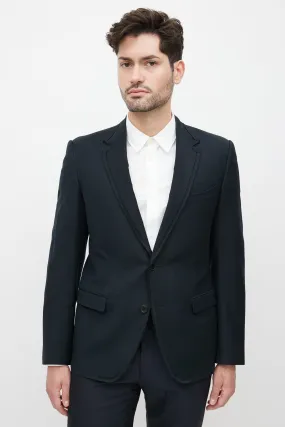 Black Wool Blazer