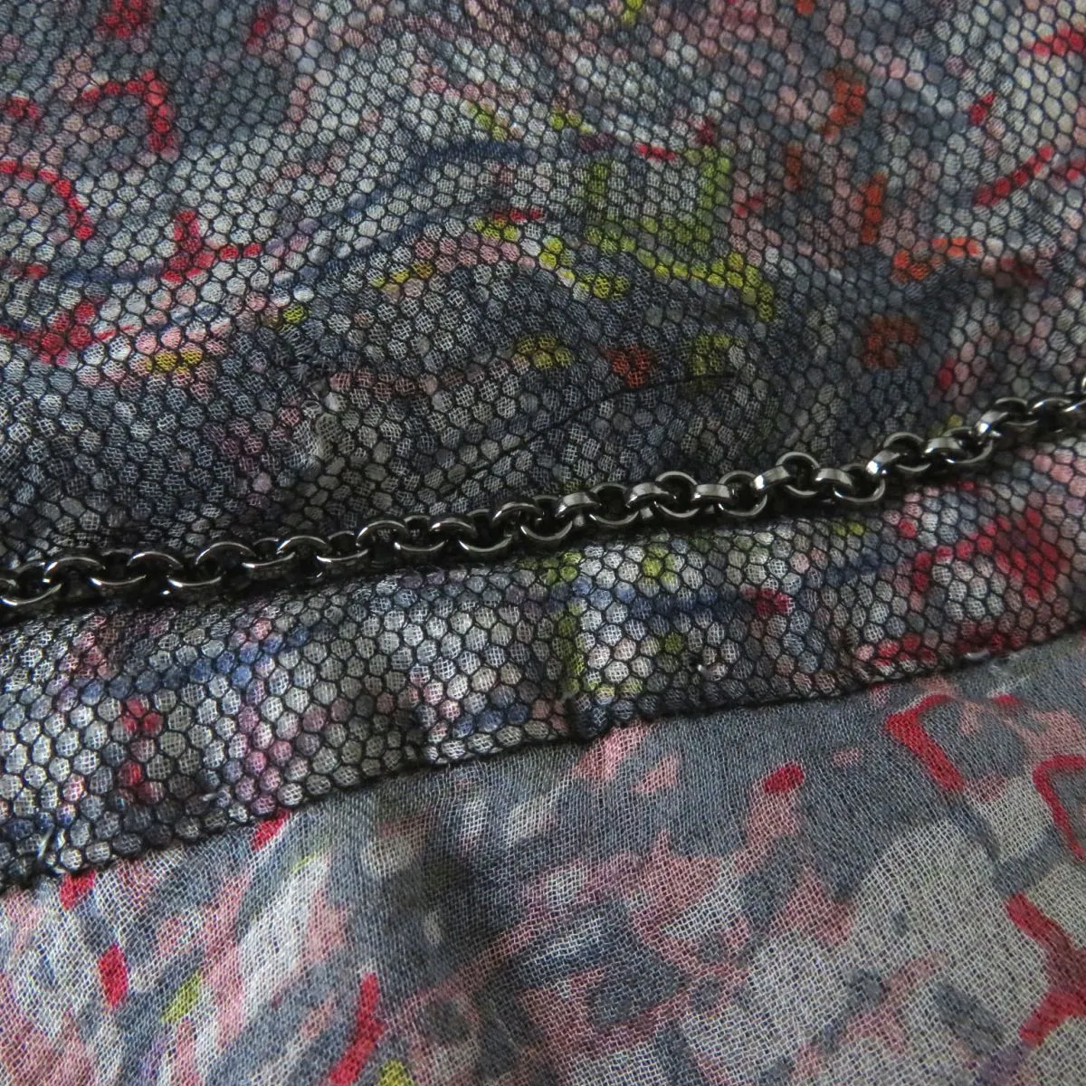 Chanel Women's Chiffon Tweed Jacket 40