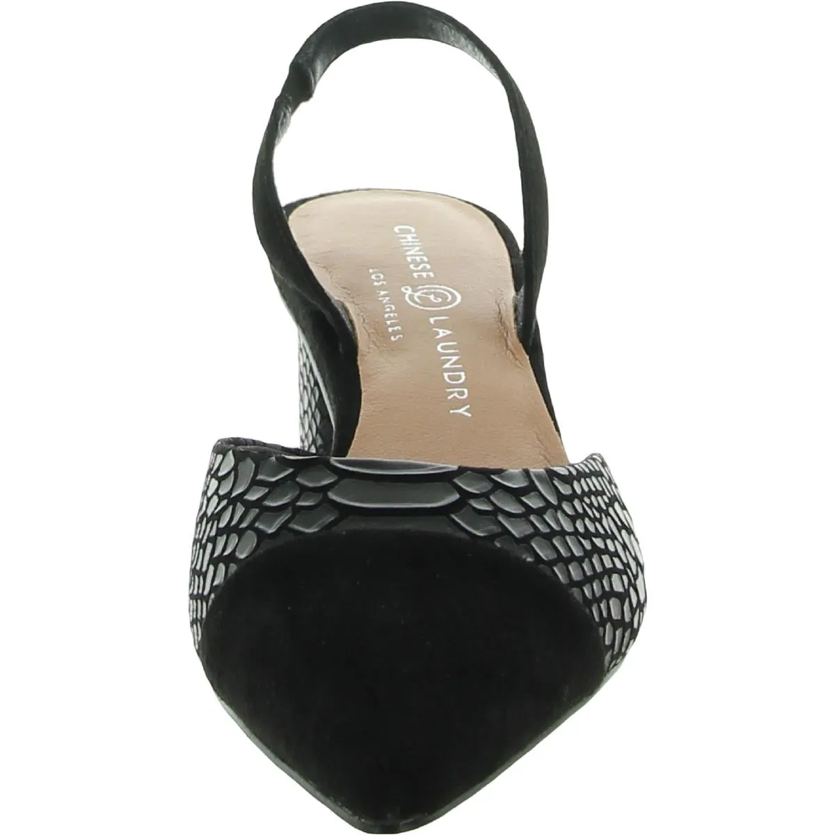 Chinese Laundry Womens Cabella Suede Pointed-Toe Kitten Heels