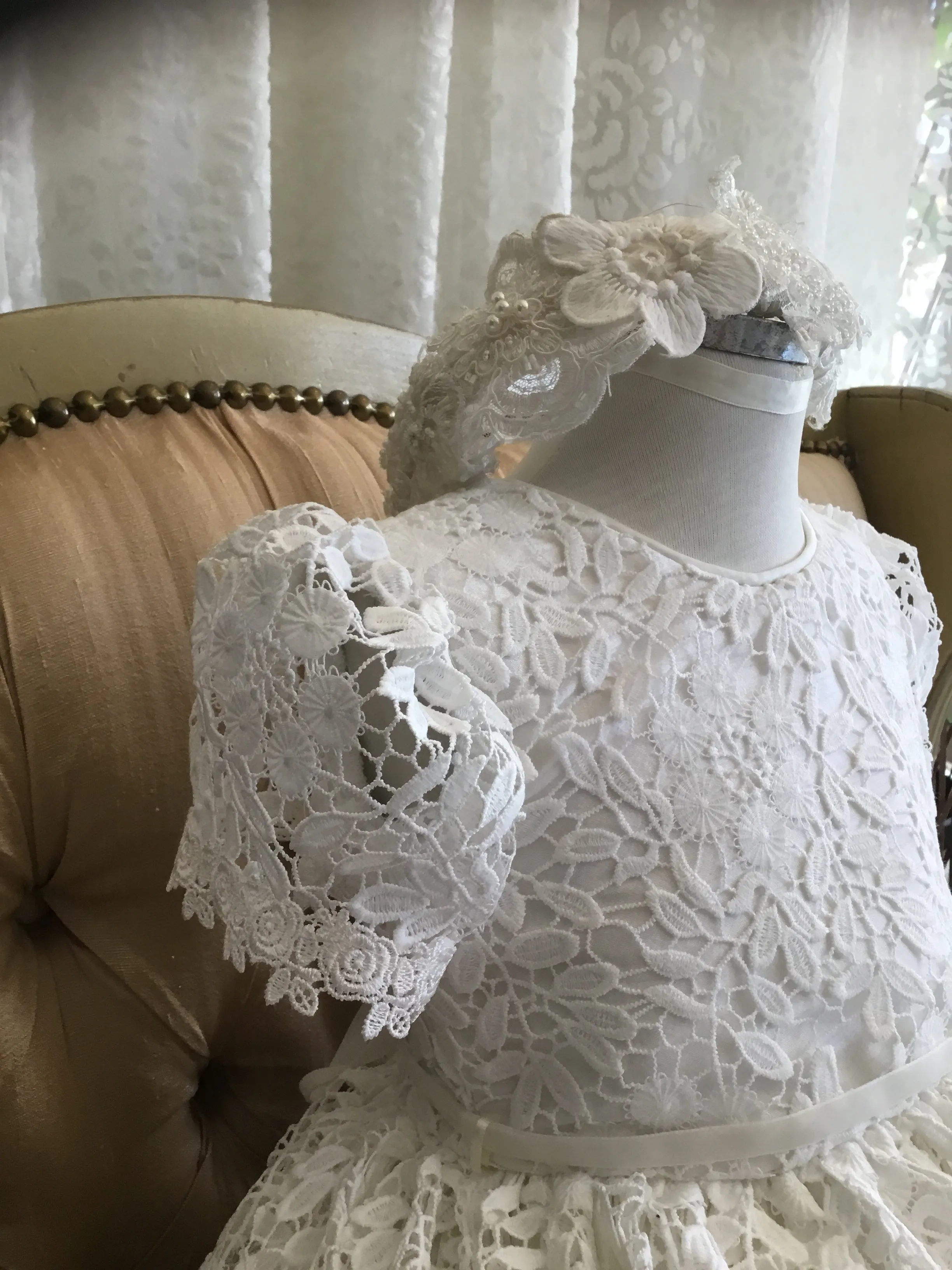 Christening Toddlers Dress - Olivia