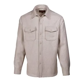 CPO Wool Shirt | Oatmeal
