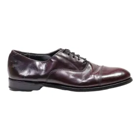 DEXTER Oxford Shoes Maroon Leather Mens UK 7.5