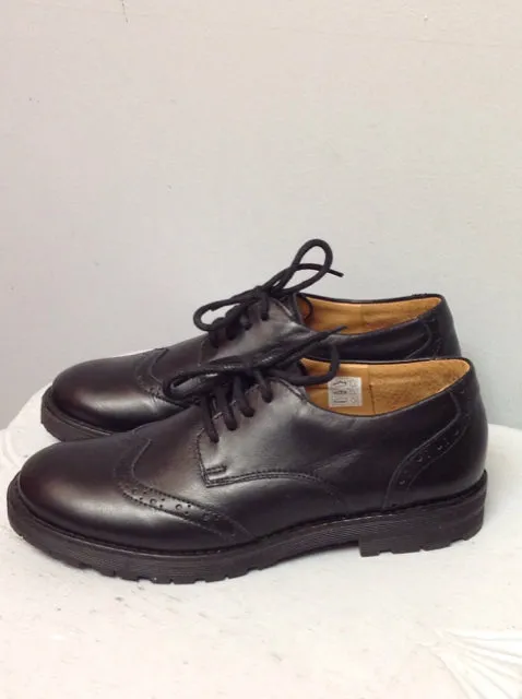 Froddo Child Shoe Size 3 Black Leather Shoes