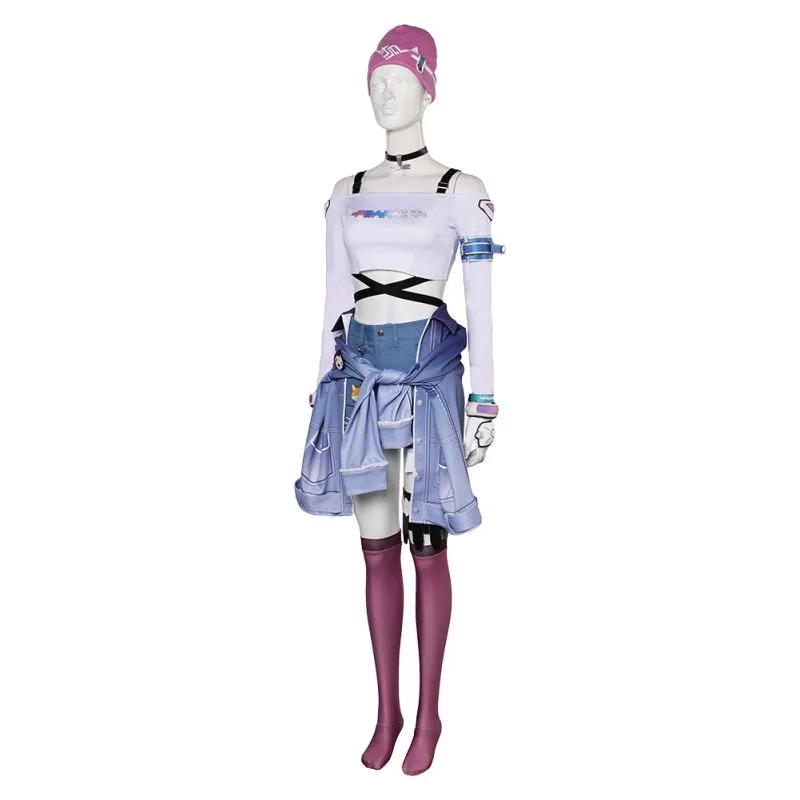 LE SSERAFIM Overwatch Kiriko Cosplay Costume