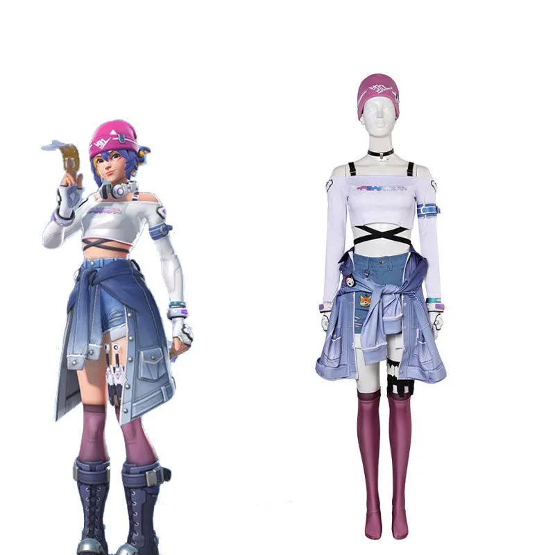 LE SSERAFIM Overwatch Kiriko Cosplay Costume