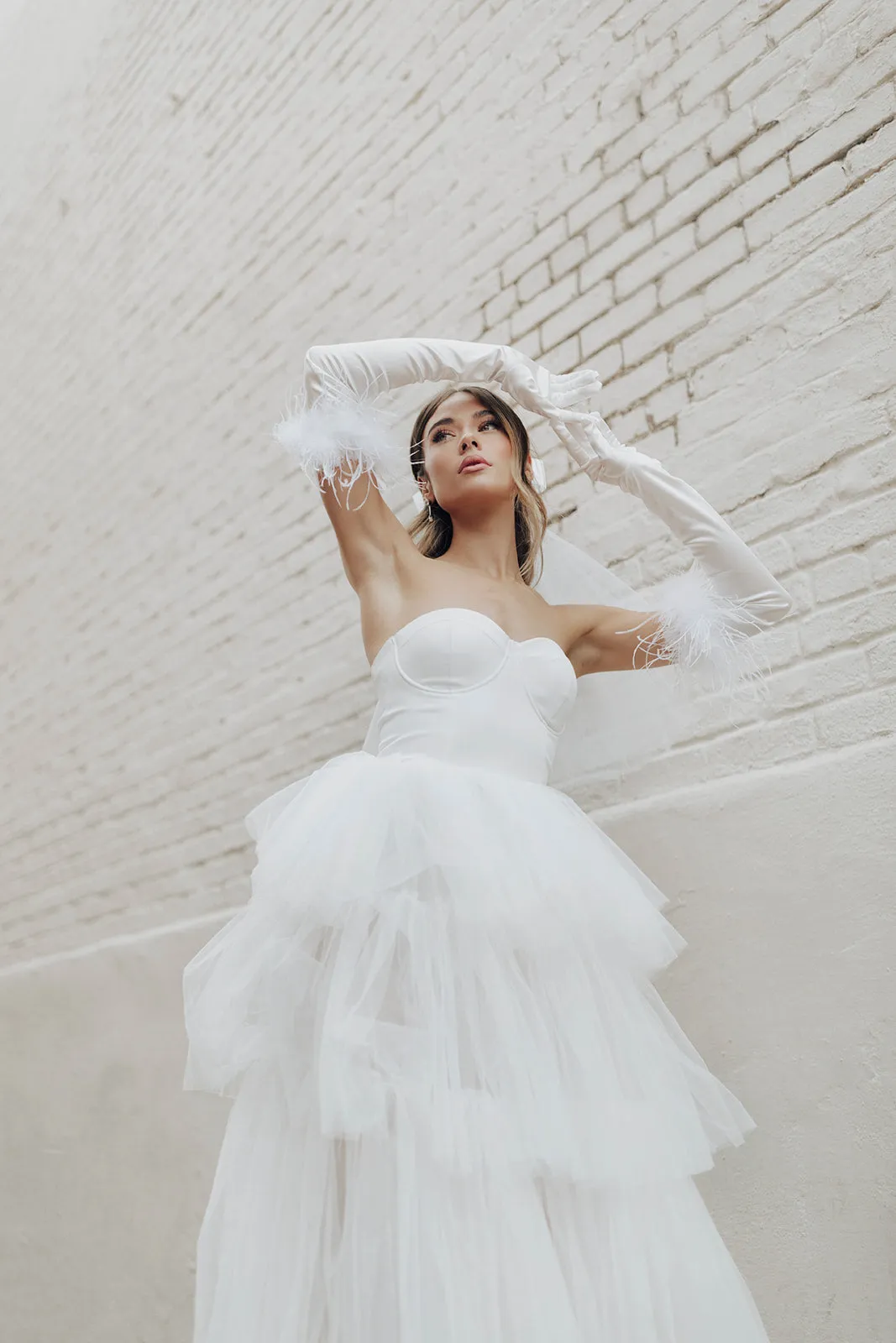 Olivia Feather Gloves