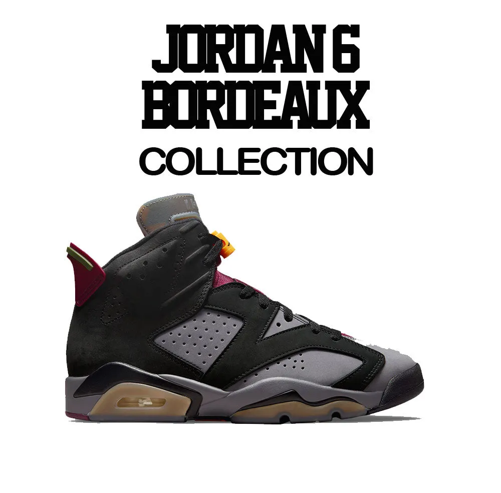 Retro 6 Bordeaux Pair Shirt