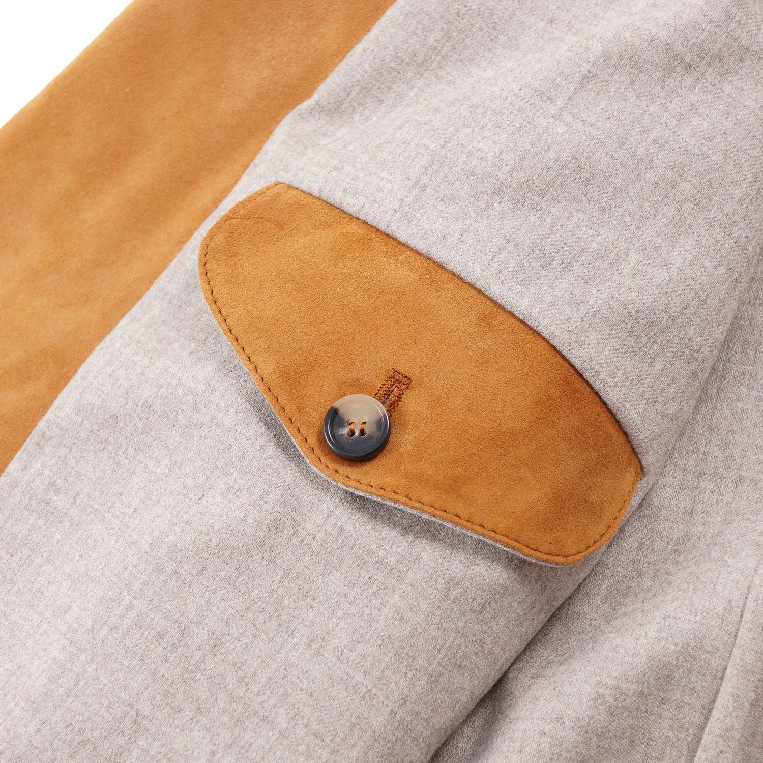 Rifugio Lambskin Suede Leather Blazer