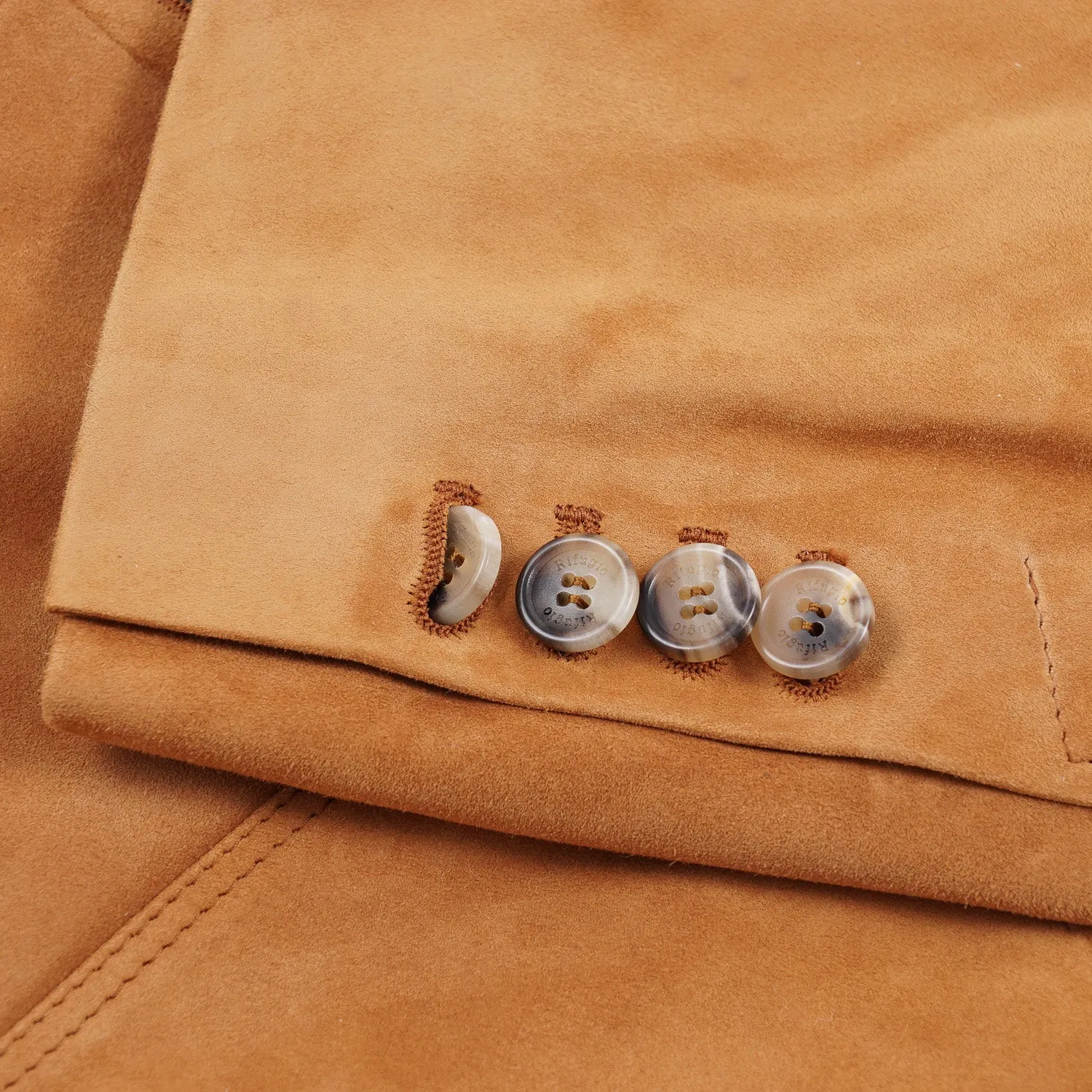 Rifugio Lambskin Suede Leather Blazer