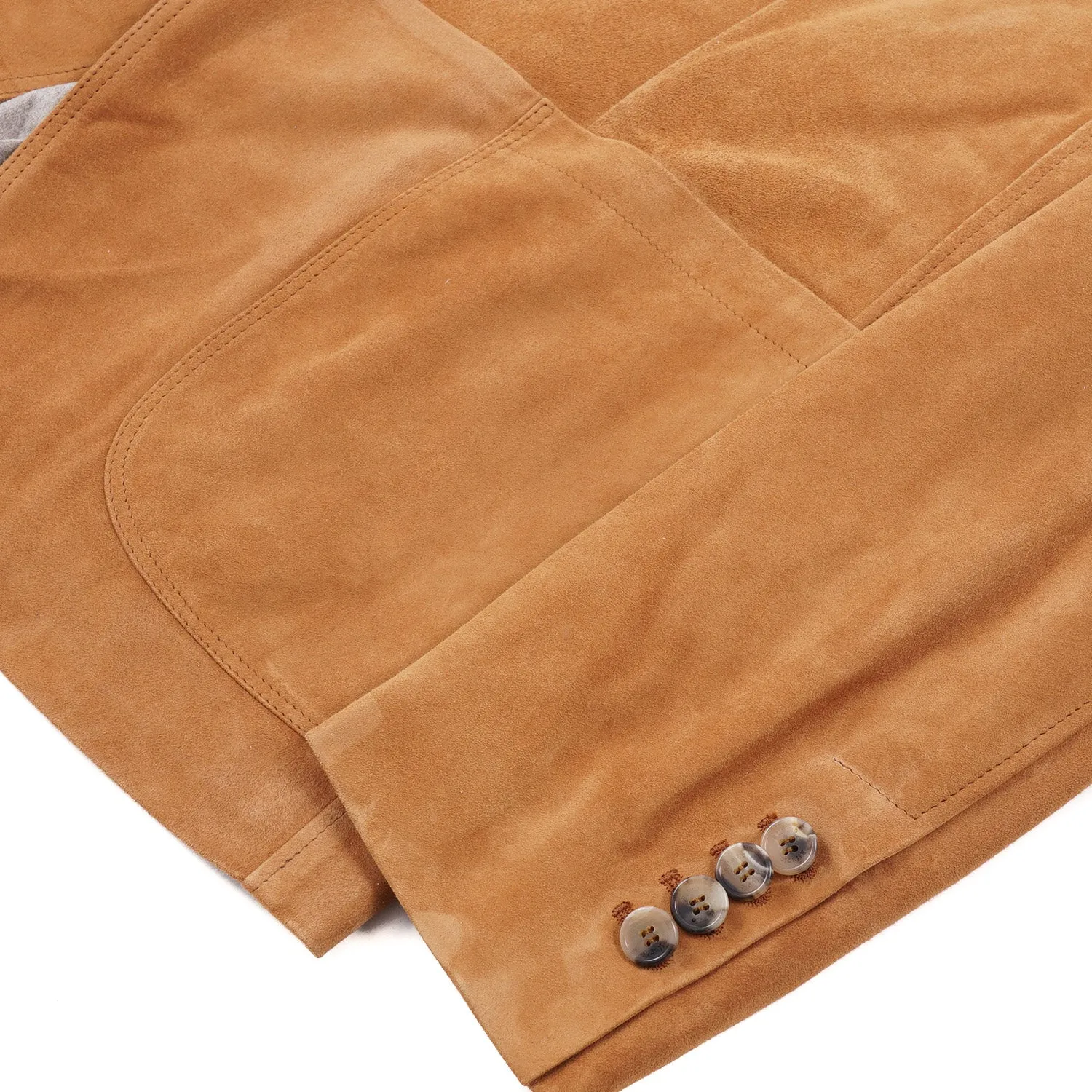 Rifugio Lambskin Suede Leather Blazer