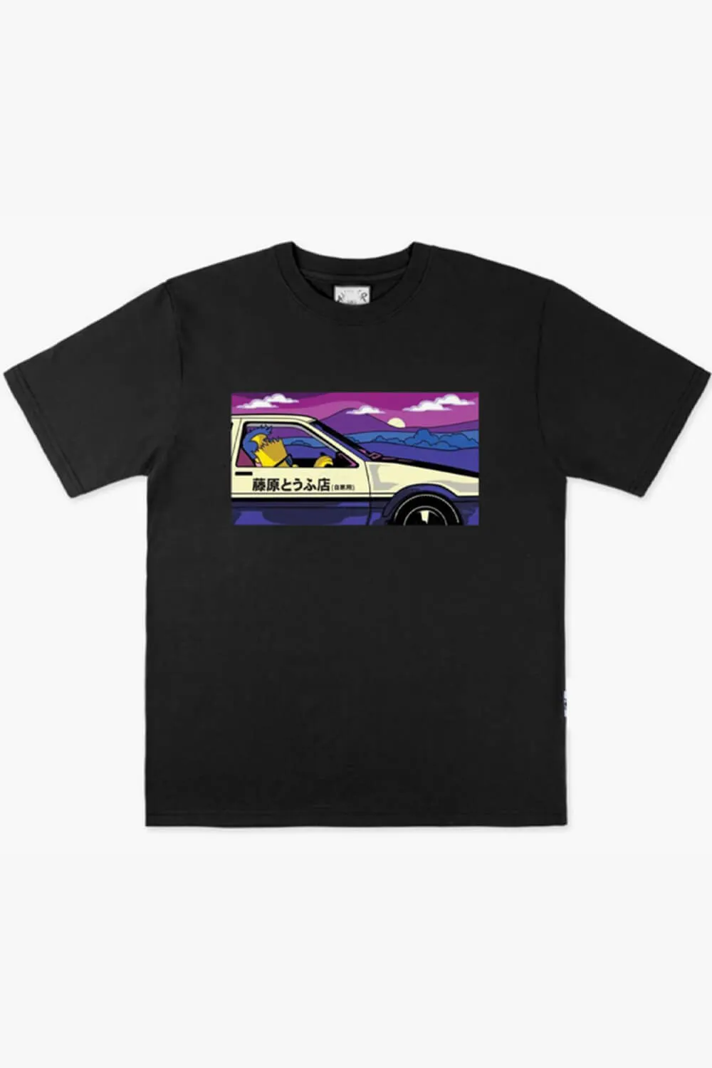Simpsons Retro Wave Aesthetic T-Shirt