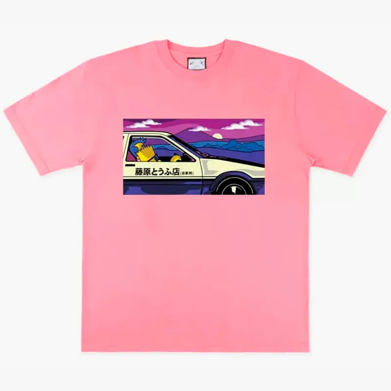 Simpsons Retro Wave Aesthetic T-Shirt