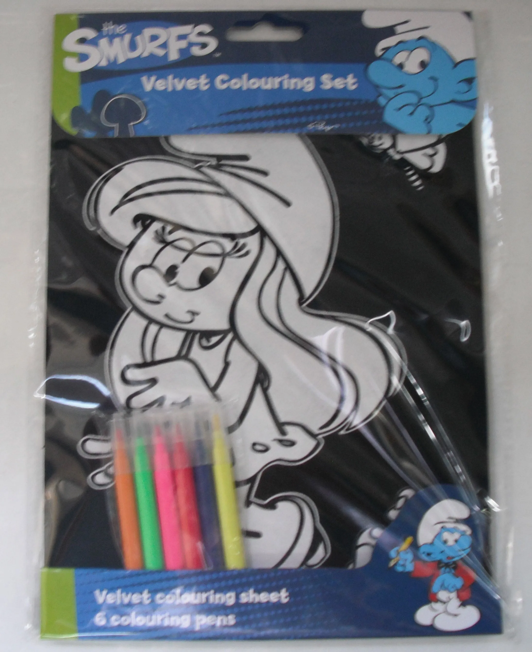 Smurfs Velvet Colour Set