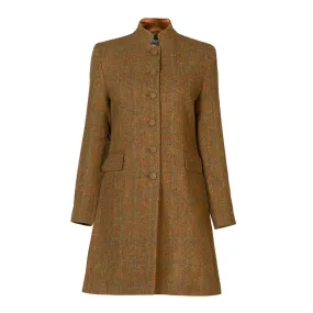 Women's Harris Tweed Jacket - Sammie - Brown Check