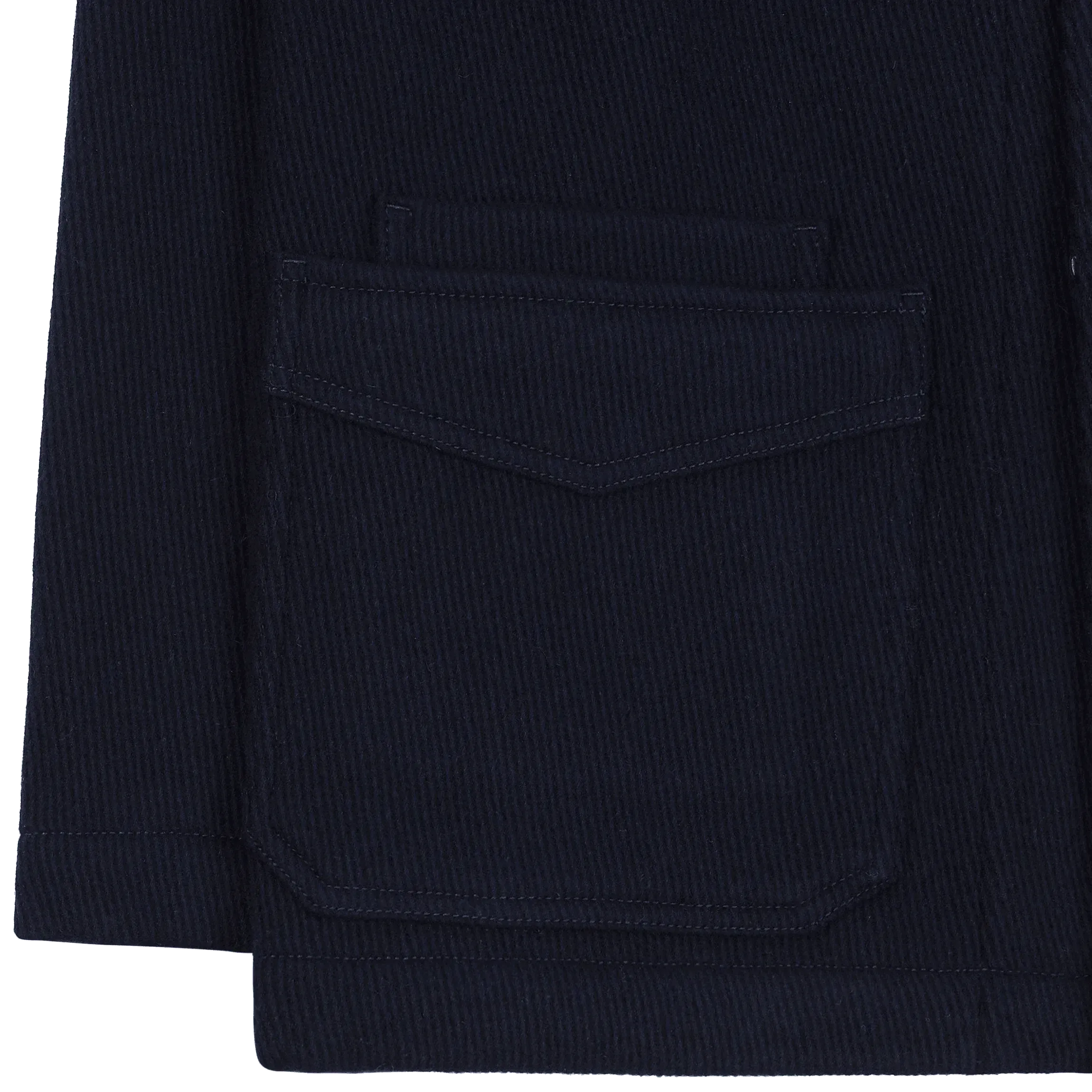 Wool 5 Pocket Chore Jacket - Navy