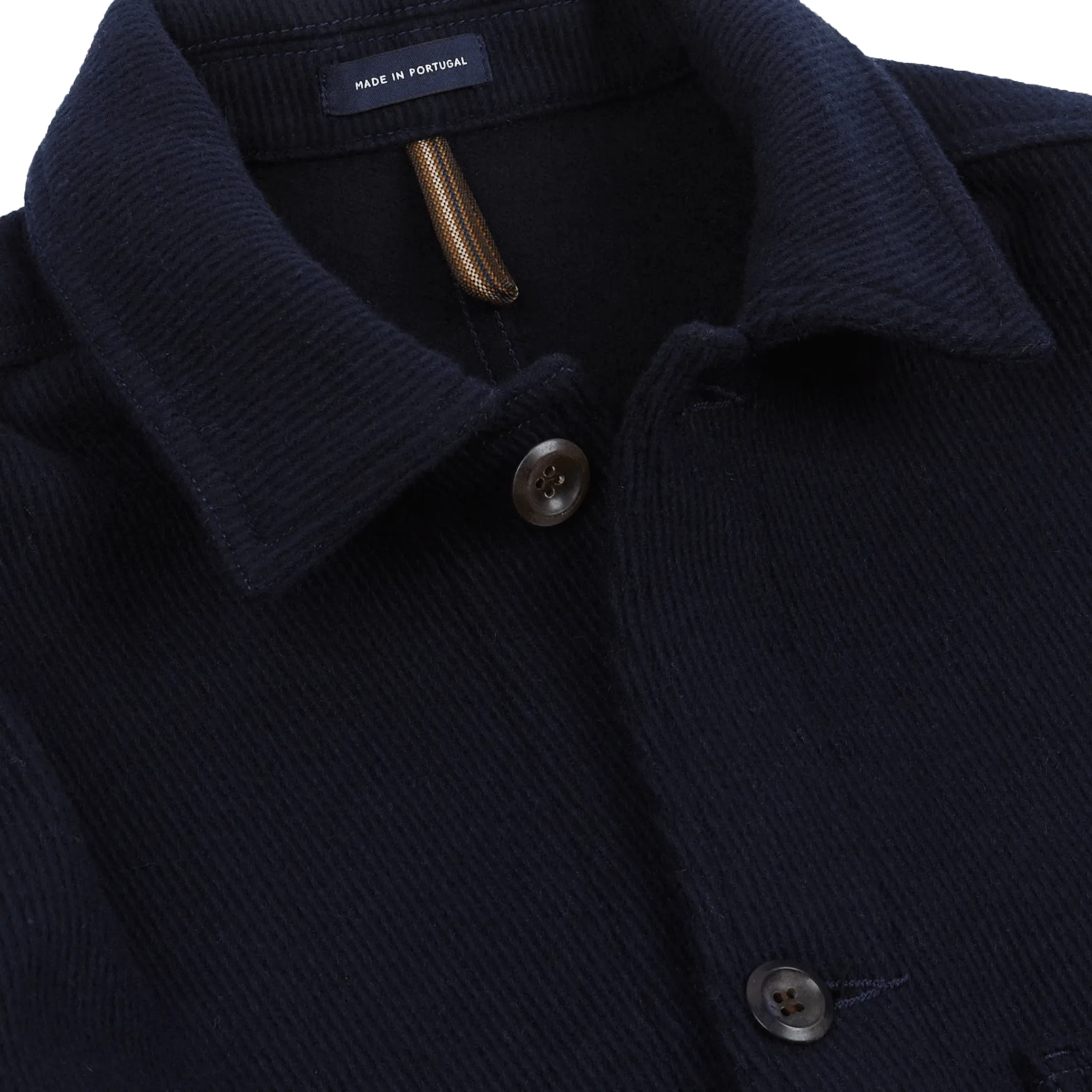 Wool 5 Pocket Chore Jacket - Navy