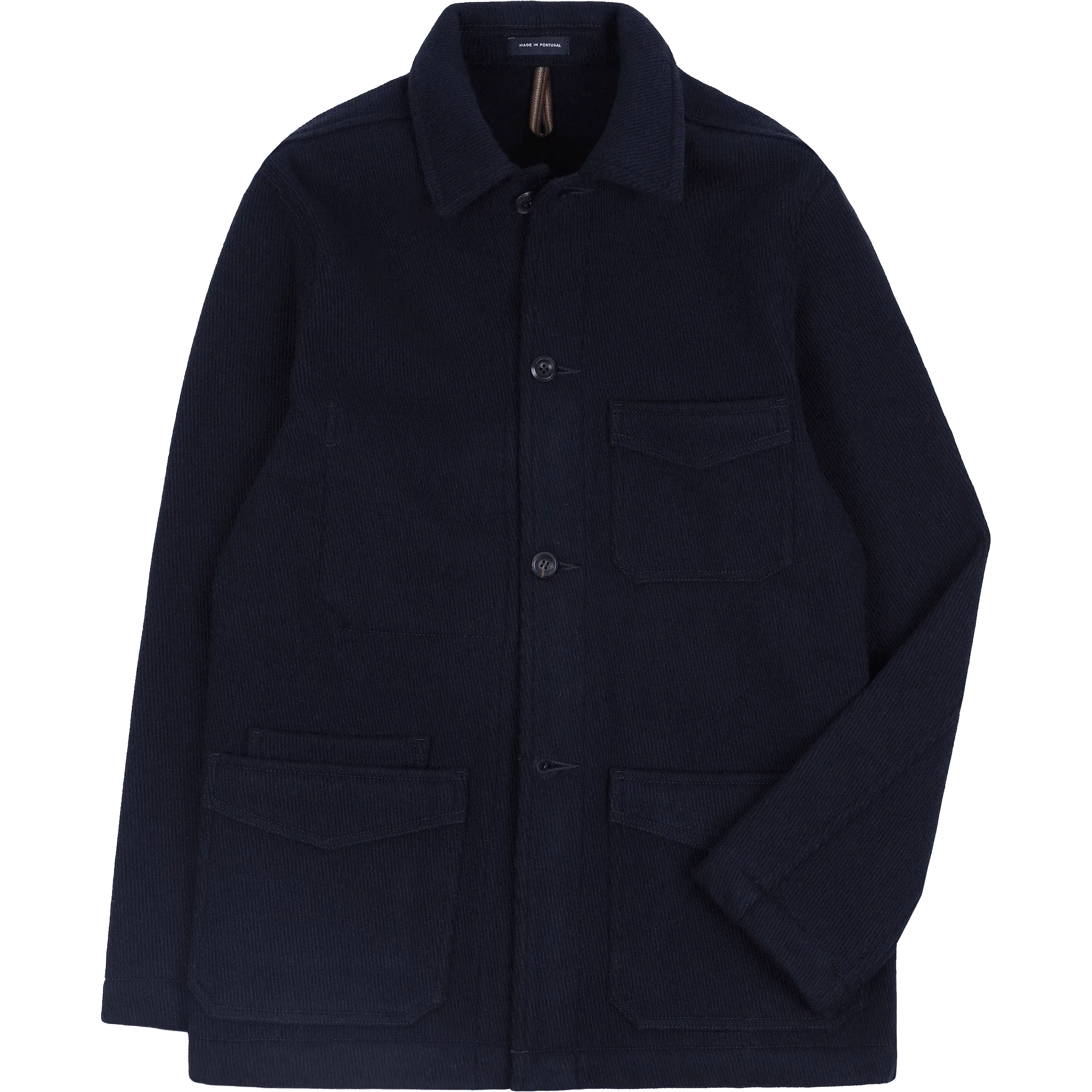 Wool 5 Pocket Chore Jacket - Navy