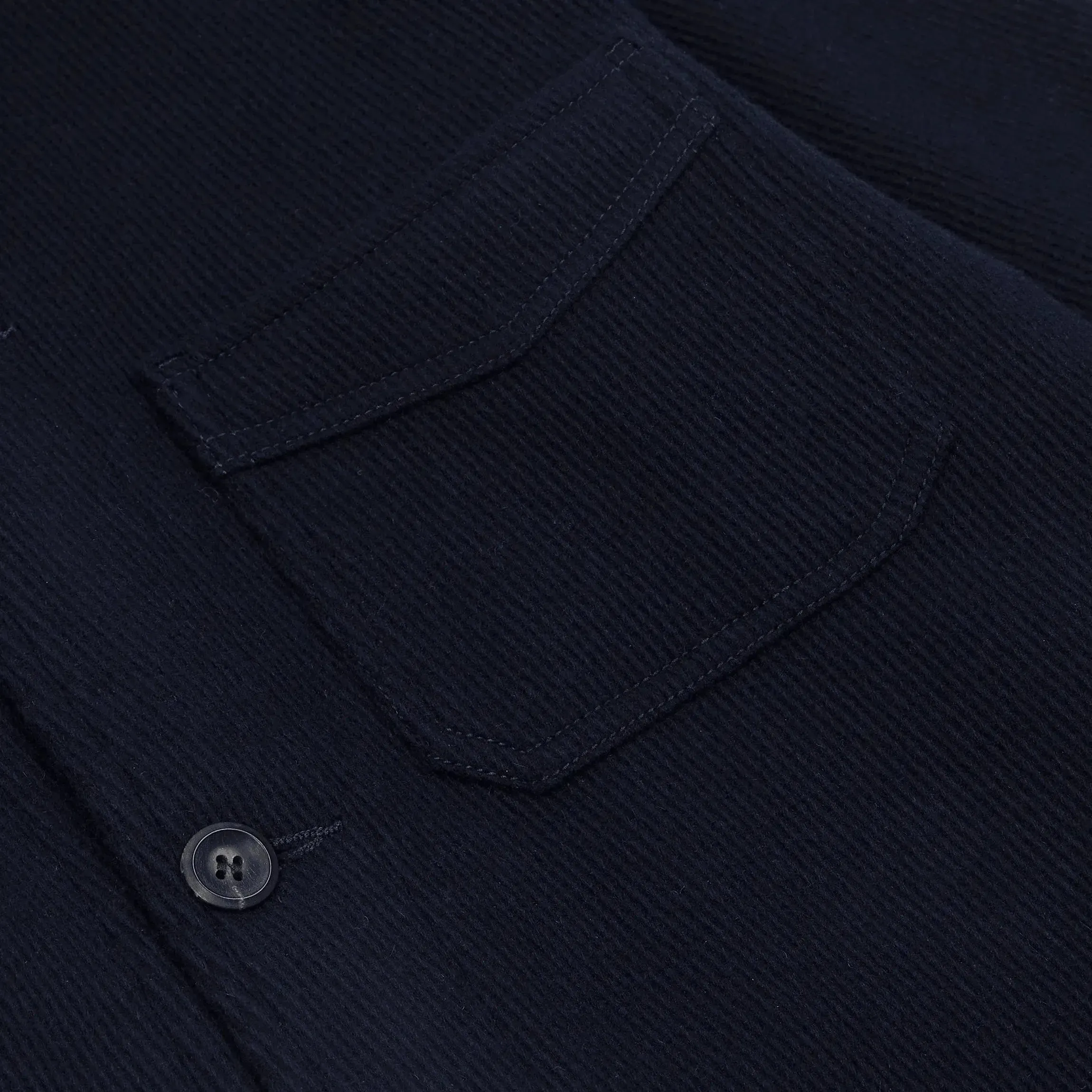 Wool 5 Pocket Chore Jacket - Navy